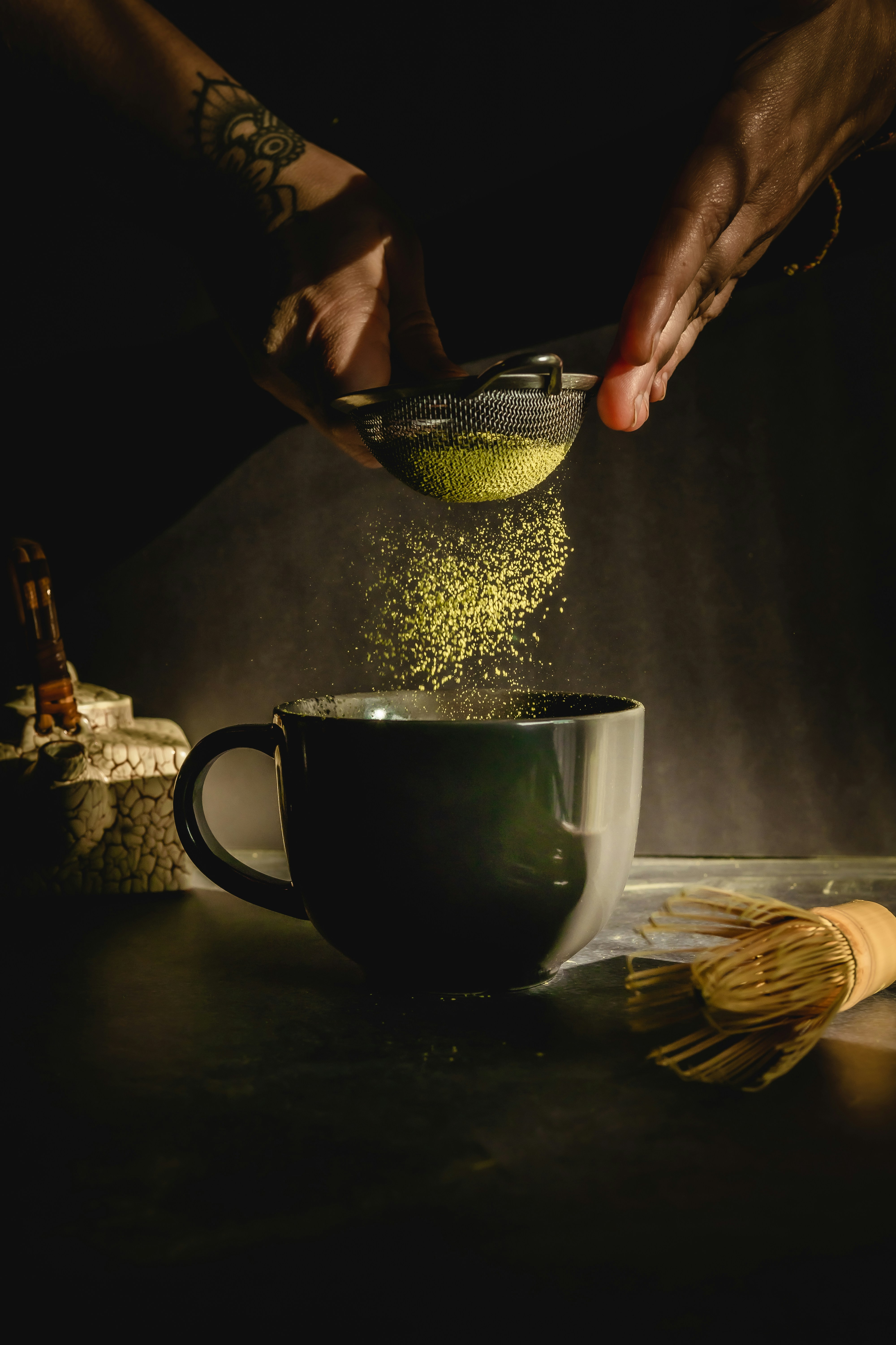 The Sip UX/UI case study matcha hero